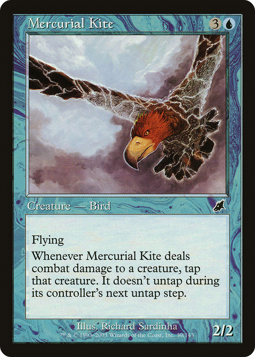 Mercurial Kite (SCG-039) [Scourge] MTG Single Wizards of the Coast