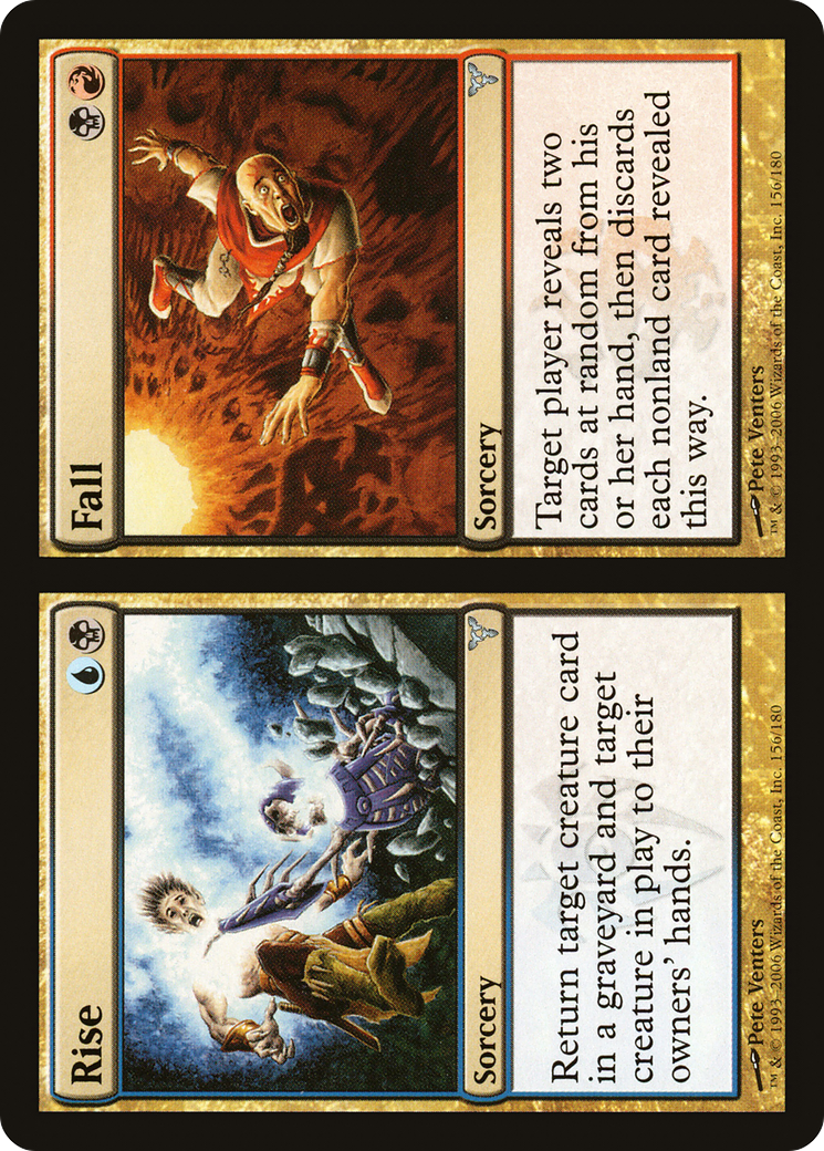 Rise // Fall (DIS-156) [Dissension] Foil MTG Single Wizards of the Coast