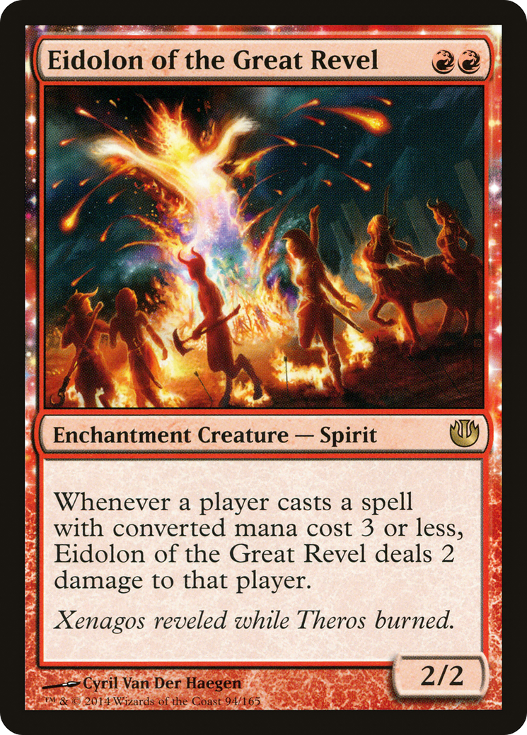 Eidolon of the Great Revel (JOU-094) [Journey into Nyx] Foil MTG Single Wizards of the Coast