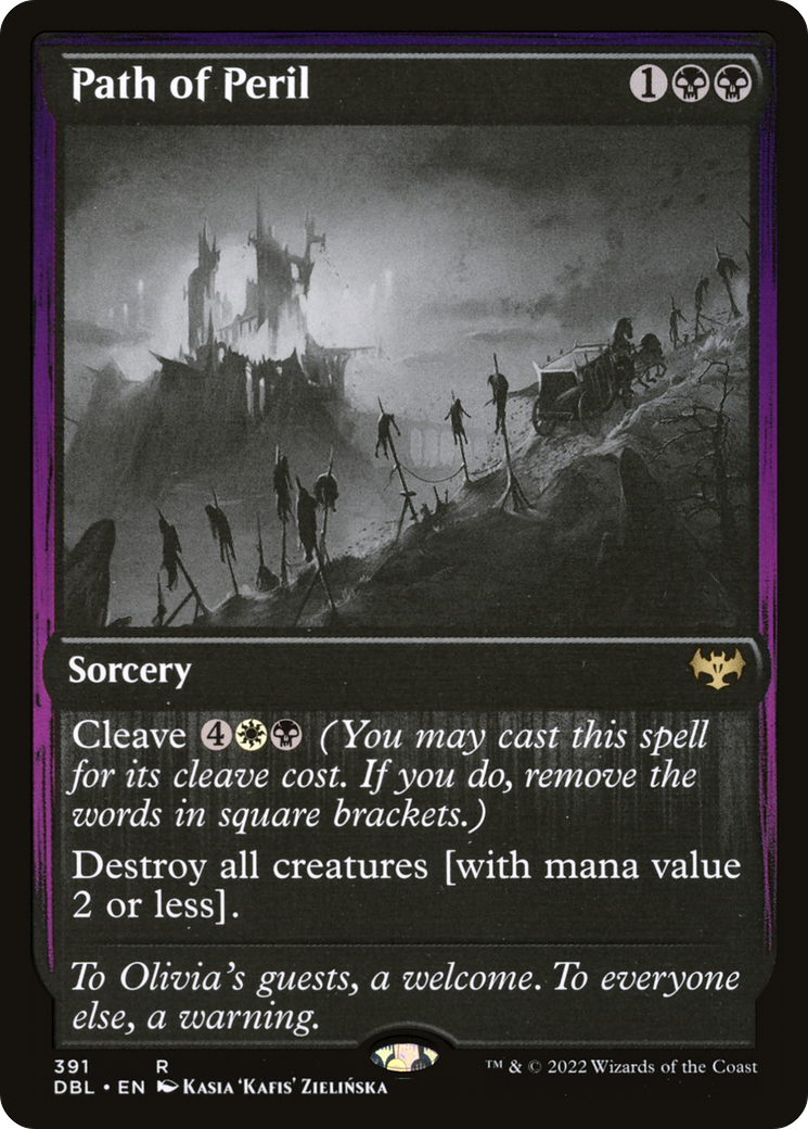 Path of Peril (DBL-391) [Innistrad: Double Feature] MTG Single Wizards of the Coast