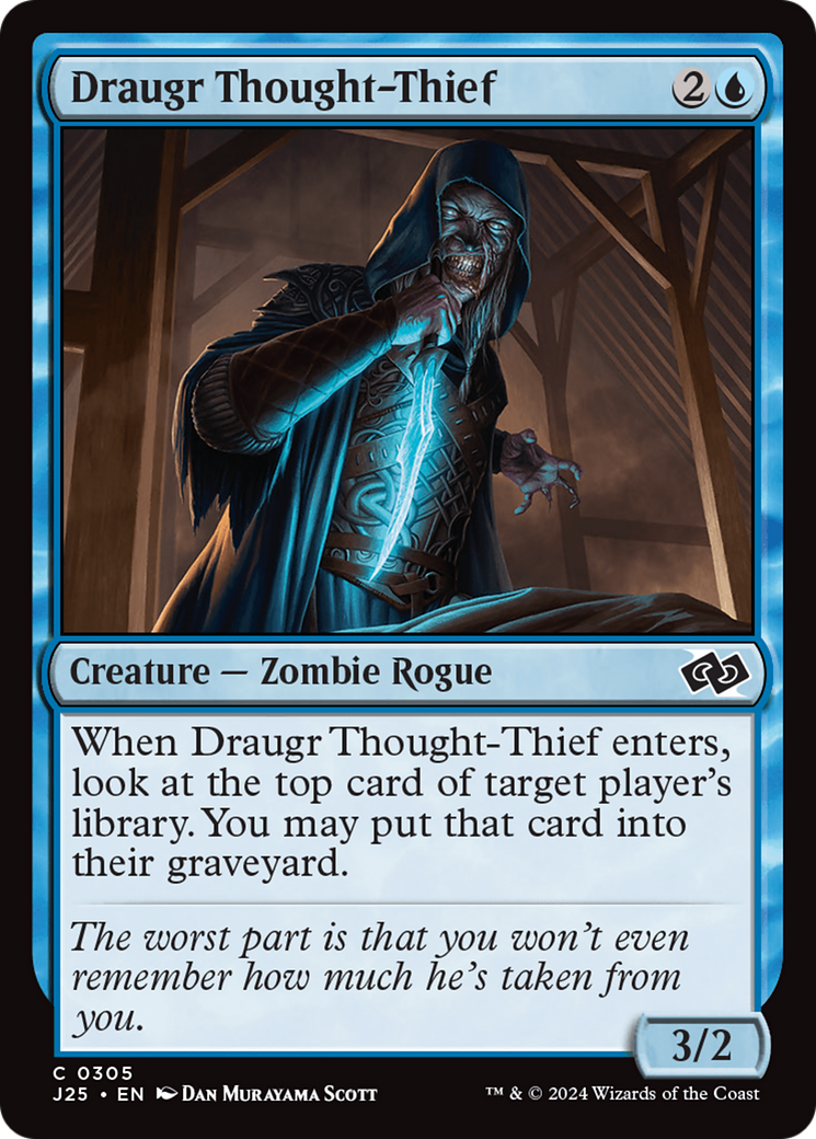 Draugr Thought-Thief (J25-305) [Foundations Jumpstart] MTG Single Wizards of the Coast