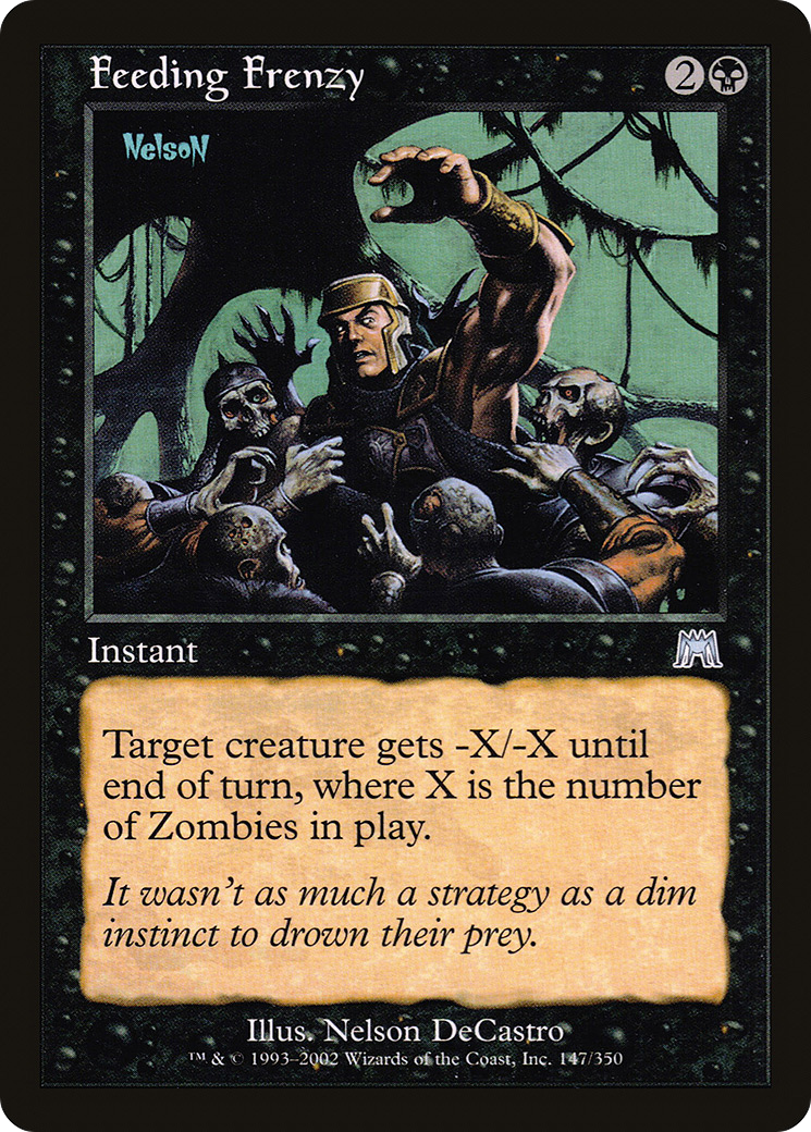 Feeding Frenzy (ONS-147) [Onslaught] MTG Single Wizards of the Coast
