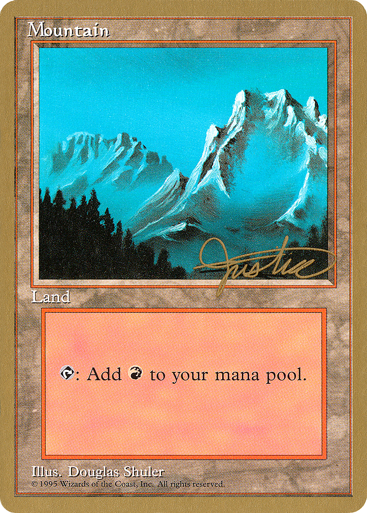 Mountain (WCD-MJ374) [Misc] Pro Tour Collector Set MTG Single Wizards of the Coast