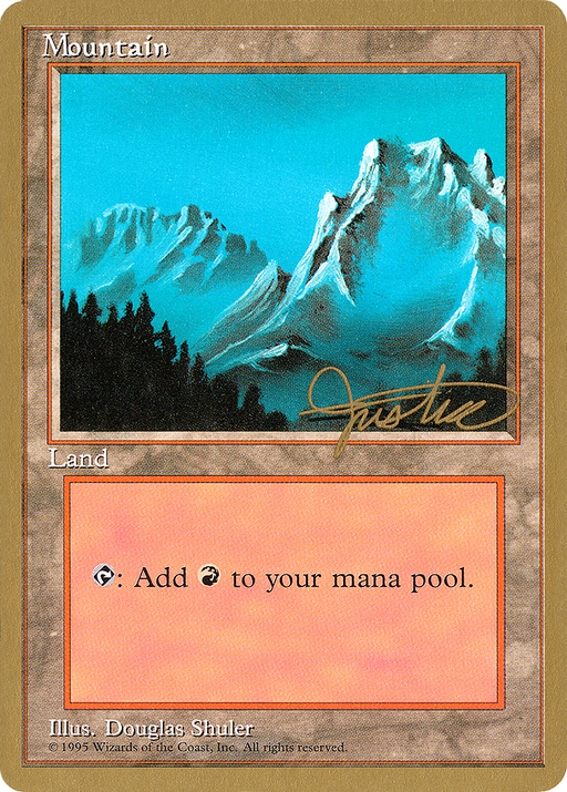 Mountain (WCD-MJ374) [Misc] Pro Tour Collector Set MTG Single Wizards of the Coast