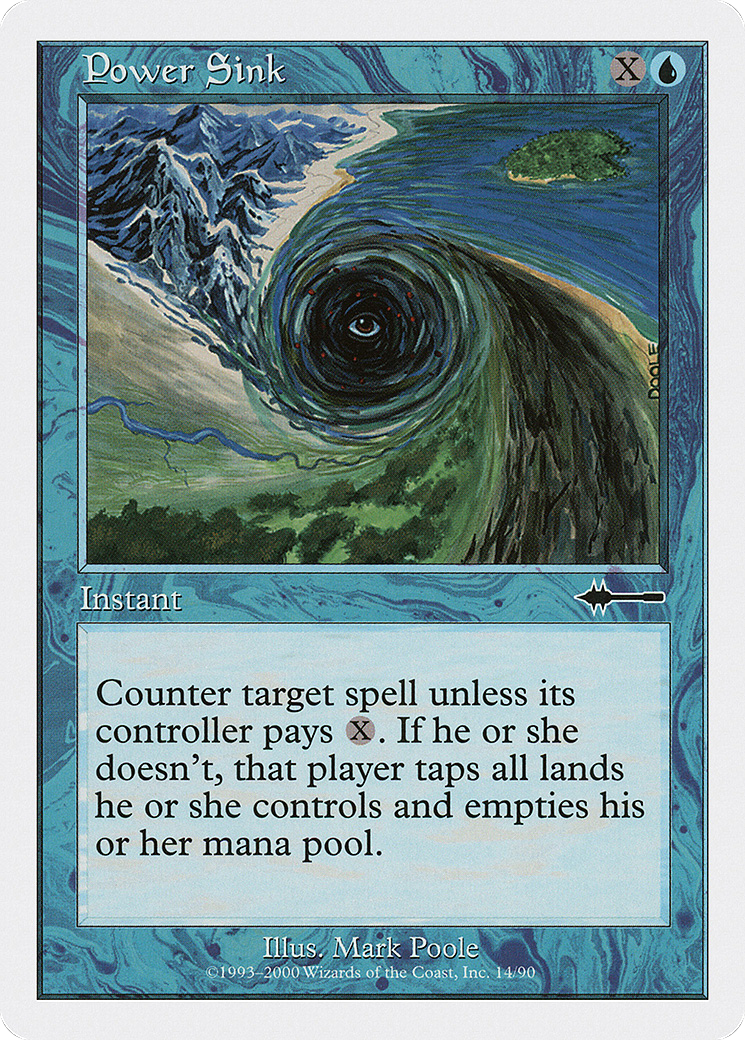 Power Sink (BTD-014) [Misc] Beatdown Box Set MTG Single Wizards of the Coast