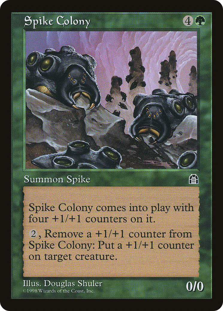 Spike Colony (STH-117) [Stronghold] MTG Single Wizards of the Coast