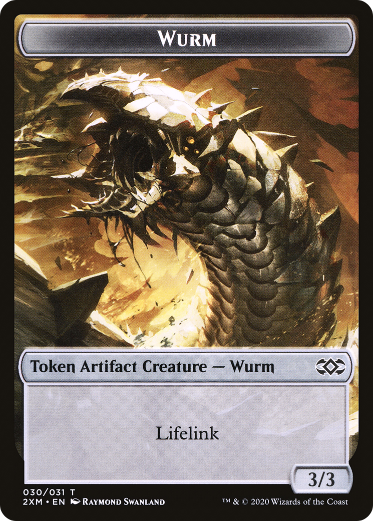 Wurm (T2XM-030) [Tokens] Double Masters Tokens MTG Single Wizards of the Coast