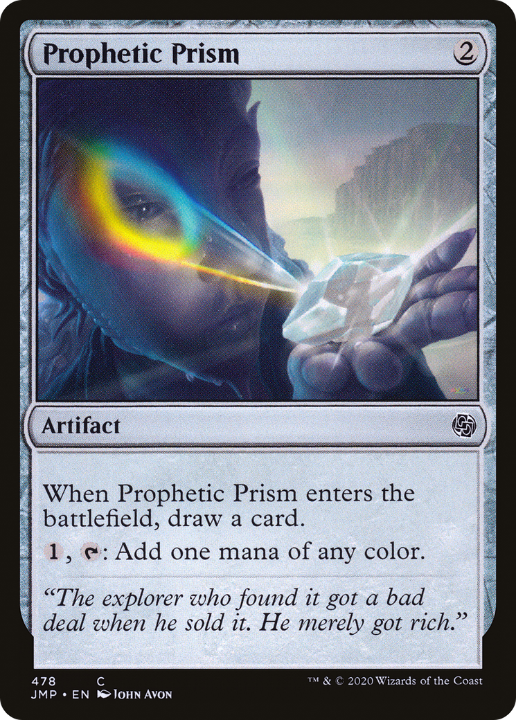 Prophetic Prism (JMP-478) [Jumpstart] MTG Single Wizards of the Coast