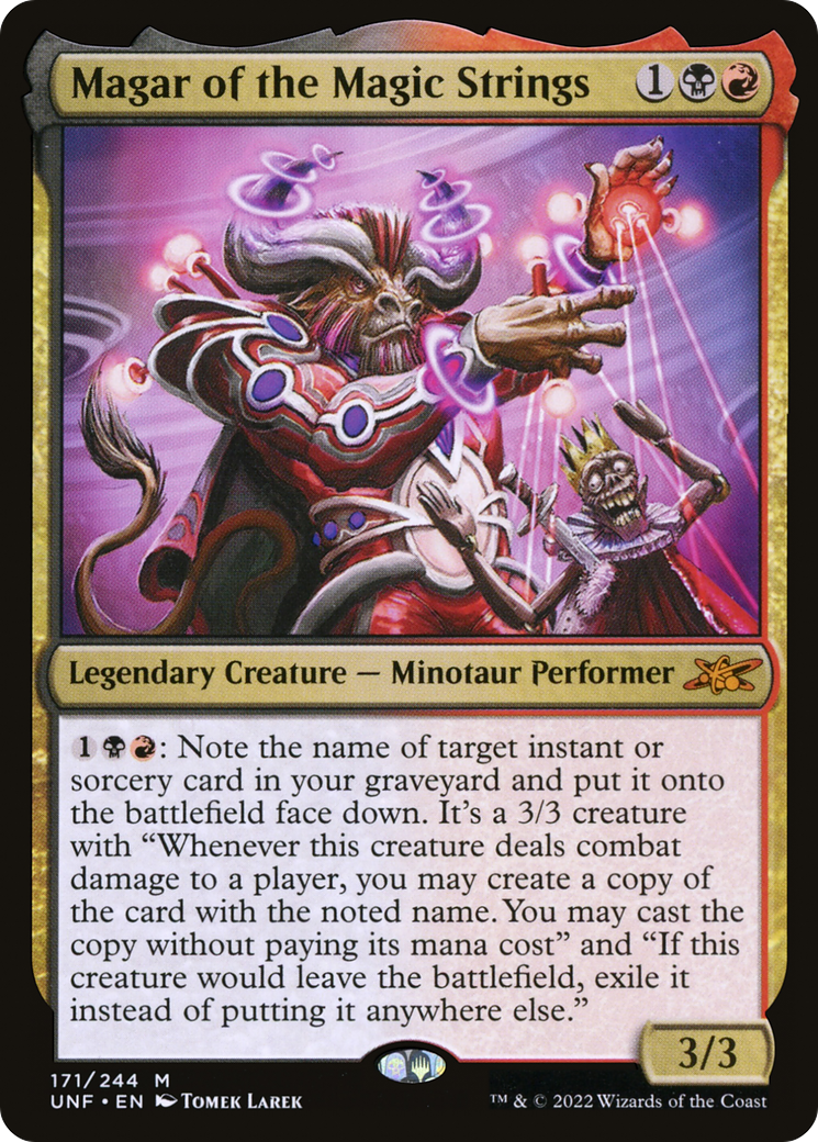 Magar of the Magic Strings (UNF-171) [Unfinity] MTG Single Wizards of the Coast