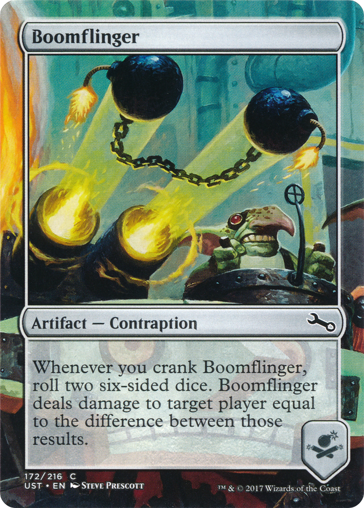 Boomflinger (UST-172) [Unstable] (Borderless) MTG Single Wizards of the Coast