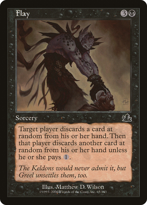 Flay (PCY-065) [Prophecy] MTG Single Wizards of the Coast