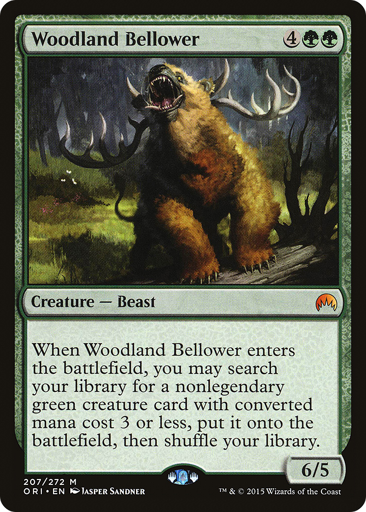Woodland Bellower (ORI-207) [Magic Origins] Foil MTG Single Wizards of the Coast
