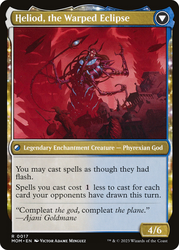 Heliod, the Radiant Dawn (MOM-017) [March of the Machine] MTG Single Wizards of the Coast