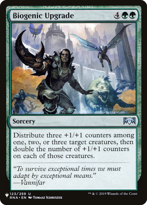 Biogenic Upgrade (LIST-RNA-123) [Mystery Booster] The List MTG Single Wizards of the Coast
