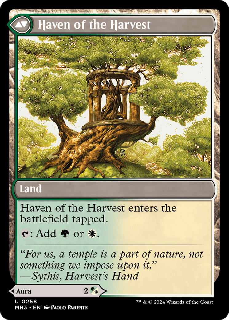 Strength of the Harvest (MH3-258) [Modern Horizons 3] Foil MTG Single Modern Horizons 3