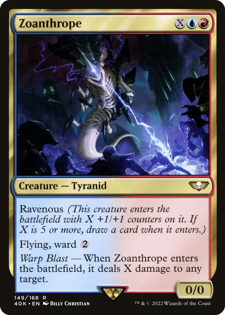 Zoanthrope (40K-149) [Warhammer 40,000 Commander] MTG Single Wizards of the Coast