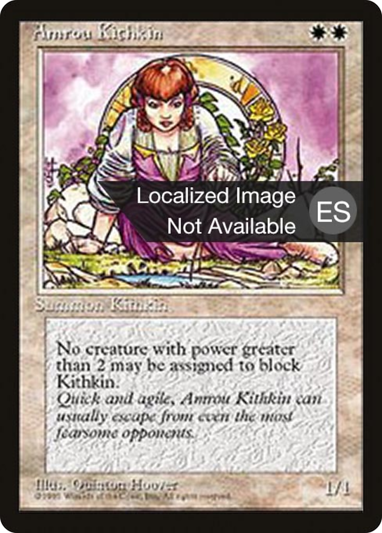 Amrou Kithkin (4BB-252) [Fourth Edition Foreign Black Border] MTG Single Wizards of the Coast