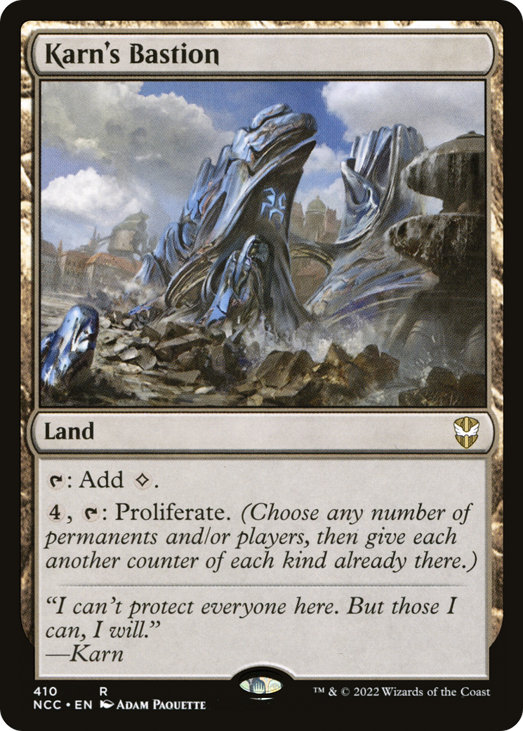Karn's Bastion (NCC-410) [New Capenna Commander] MTG Single Wizards of the Coast