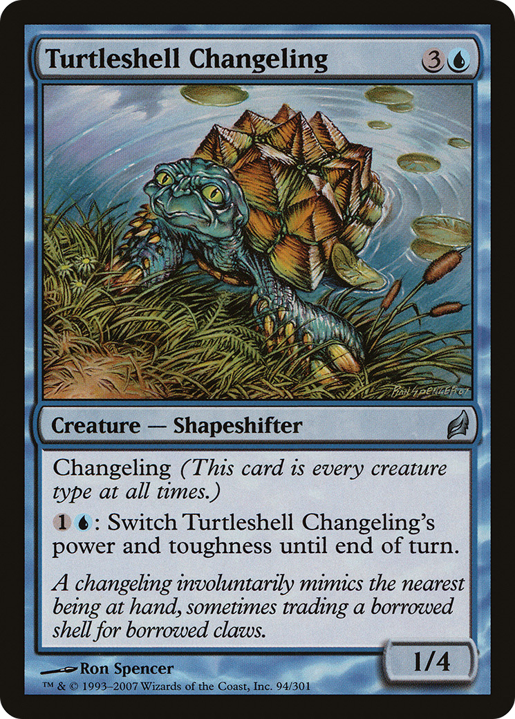 Turtleshell Changeling (LRW-094) [Lorwyn] MTG Single Wizards of the Coast