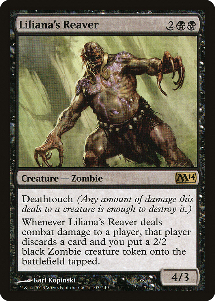 Liliana's Reaver (M14-103) [Magic 2014] MTG Single Wizards of the Coast