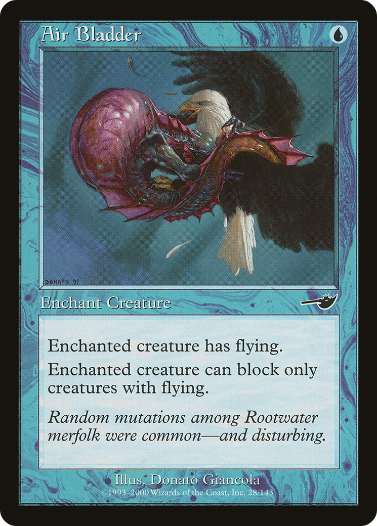 Air Bladder (NMS-028) [Nemesis] MTG Single Wizards of the Coast