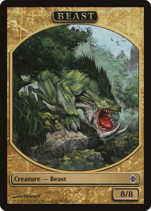 Beast Token (Multicolor) (ALA-010) [Tokens] Shards of Alara Tokens MTG Single Wizards of the Coast