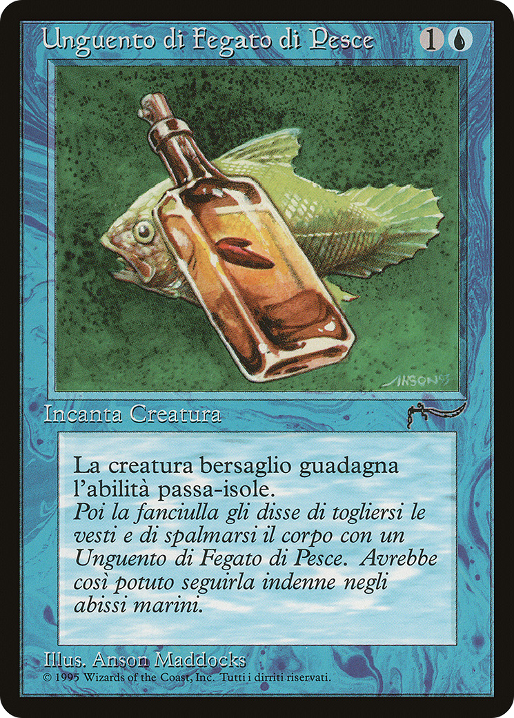 Fishliver Oil (REN-026) [Misc] Rinascimento MTG Single Wizards of the Coast