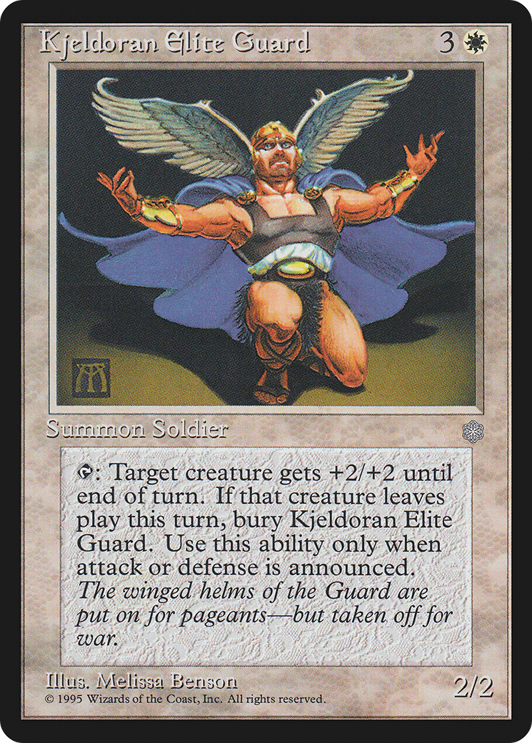 Kjeldoran Elite Guard (ICE-034) [Ice Age] MTG Single Wizards of the Coast