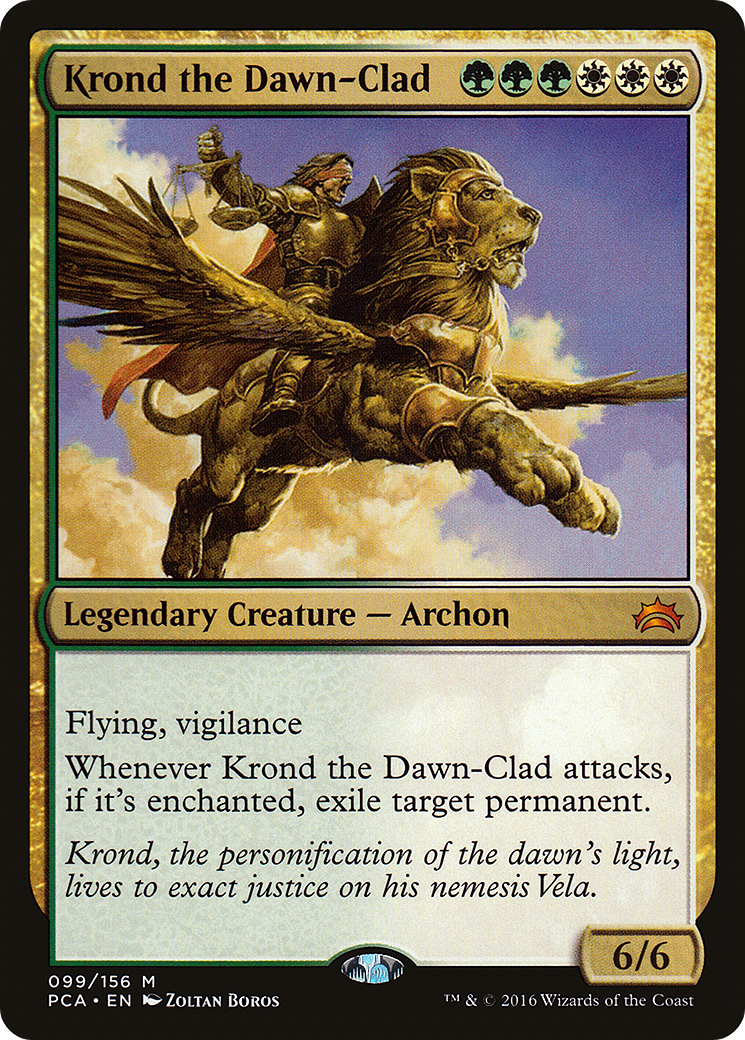 Krond the Dawn-Clad (PCA-099) [Misc] Planechase Anthology MTG Single Wizards of the Coast