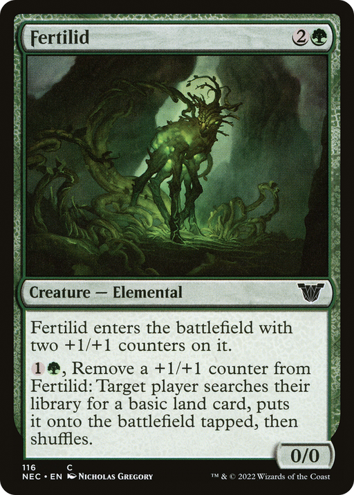 Fertilid (NEC-116) [Neon Dynasty Commander] MTG Single Wizards of the Coast