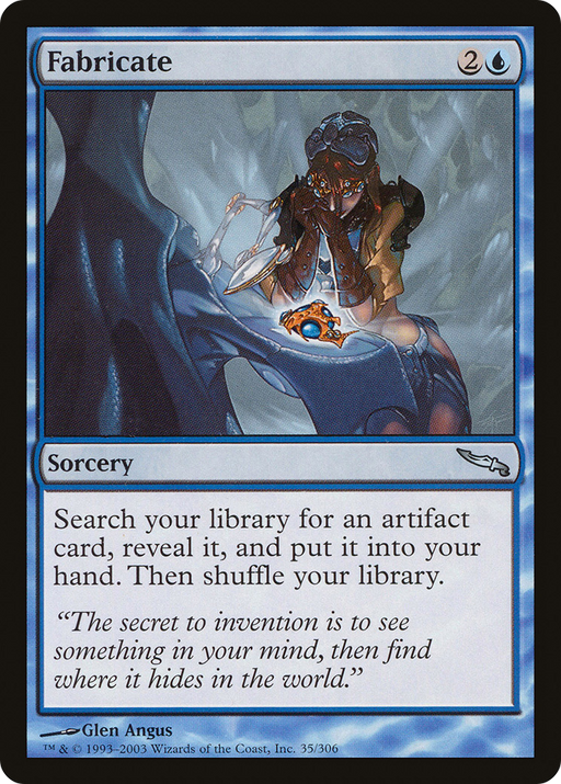 Fabricate (MRD-035) [Mirrodin] MTG Single Wizards of the Coast