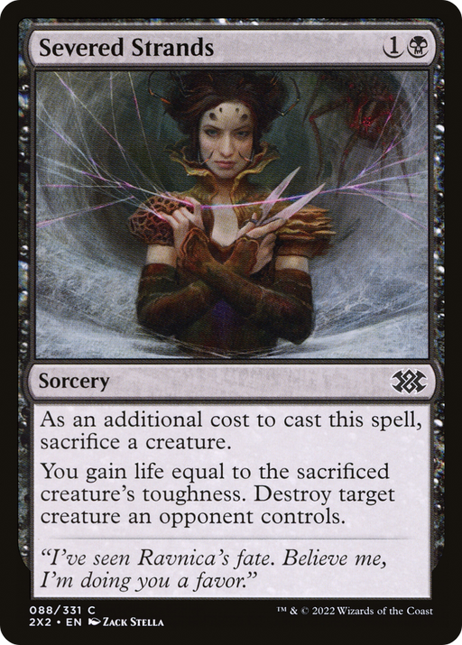 Severed Strands (2X2-088) [Double Masters 2022] MTG Single Wizards of the Coast