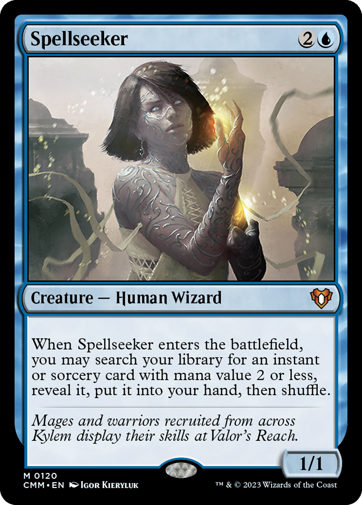 Spellseeker (CMM-120) [Commander Masters] Foil MTG Single Wizards of the Coast