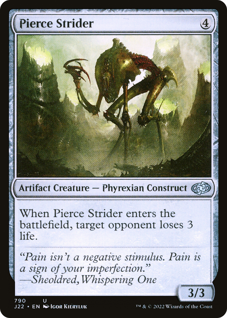 Pierce Strider (J22-790) [Jumpstart 2022] MTG Single Wizards of the Coast