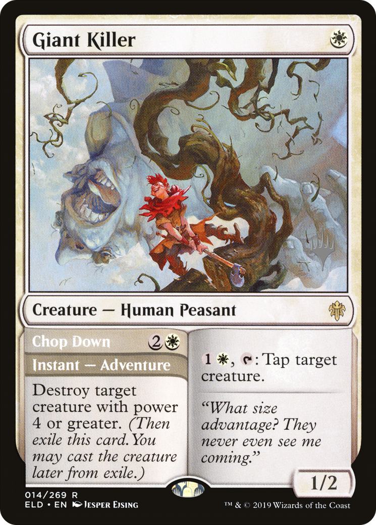 Giant Killer (PPELD-014) [Throne of Eldraine Promos] MTG Single Wizards of the Coast
