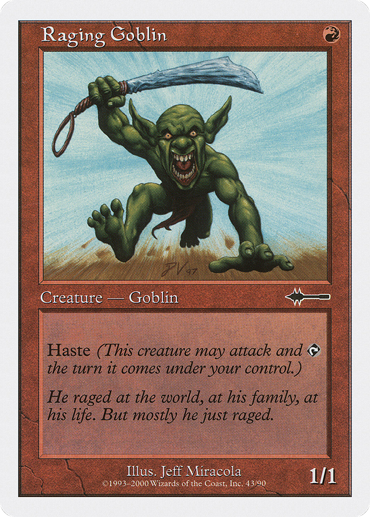 Raging Goblin (BTD-043) [Misc] Beatdown Box Set MTG Single Wizards of the Coast