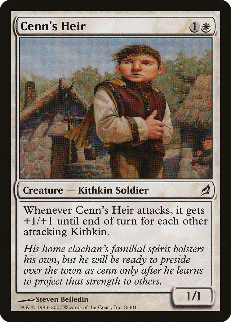 Cenn's Heir (LRW-008) [Lorwyn] MTG Single Wizards of the Coast