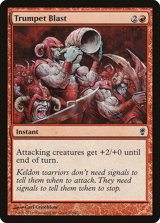 Trumpet Blast (CNS-154) [Conspiracy] MTG Single Wizards of the Coast