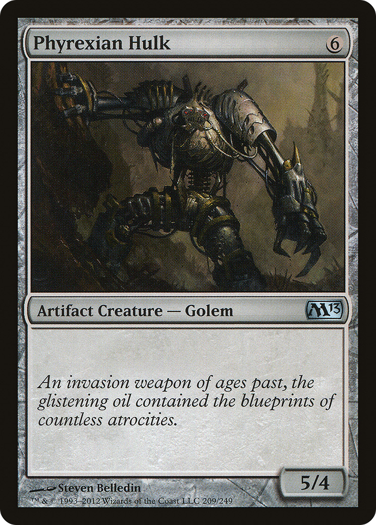 Phyrexian Hulk (M13-209) [Magic 2013] MTG Single Wizards of the Coast