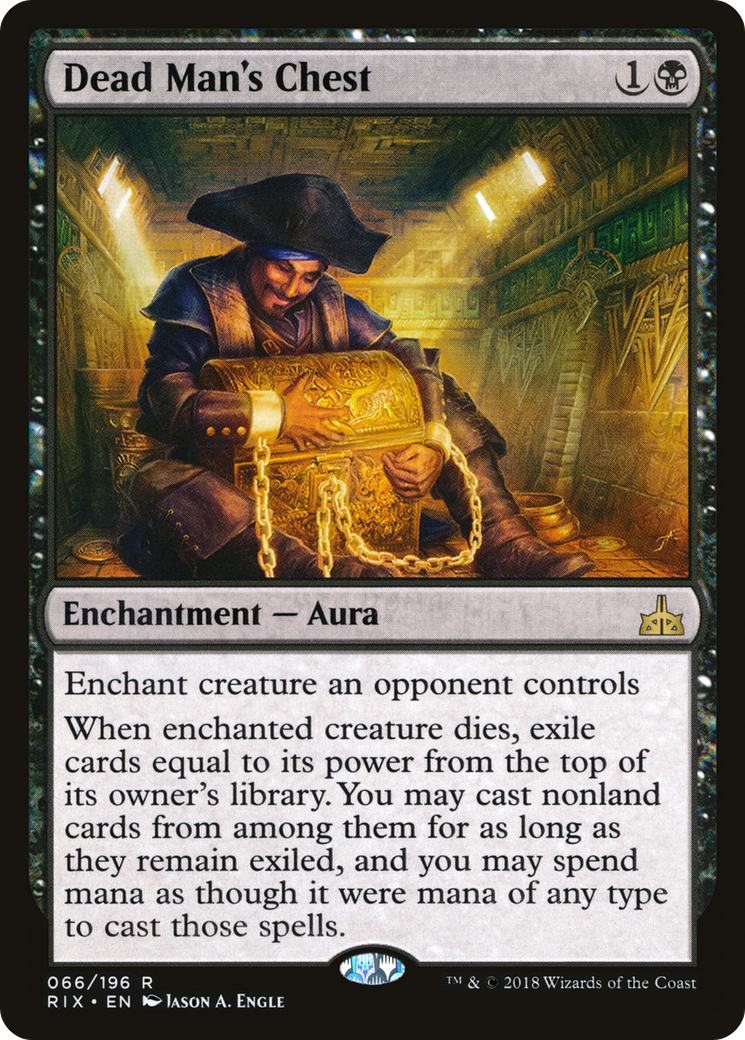 Dead Man's Chest (RIX-066) [Rivals of Ixalan] MTG Single Wizards of the Coast