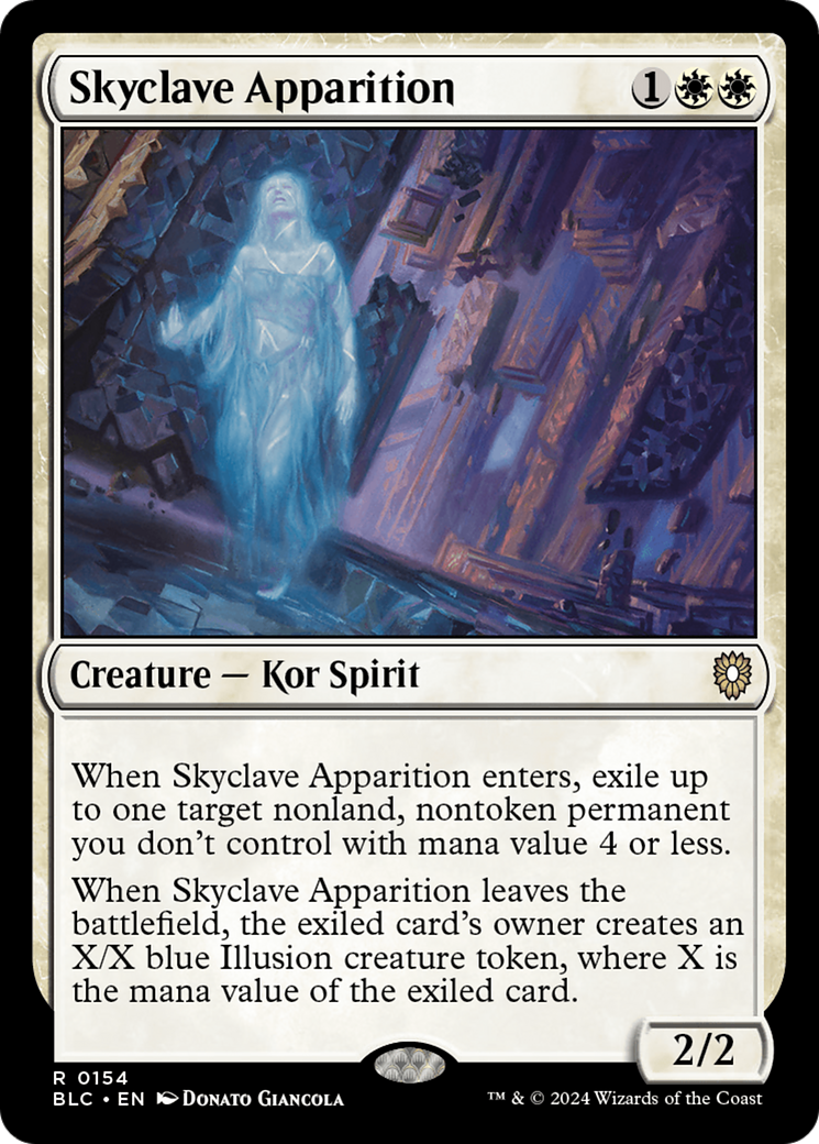Skyclave Apparition (BLC-154) [Bloomburrow Commander] MTG Single Wizards of the Coast