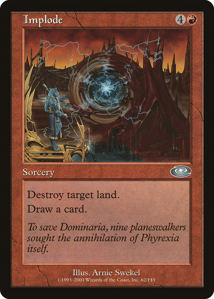 Implode (PLS-062) [Planeshift] MTG Single Wizards of the Coast