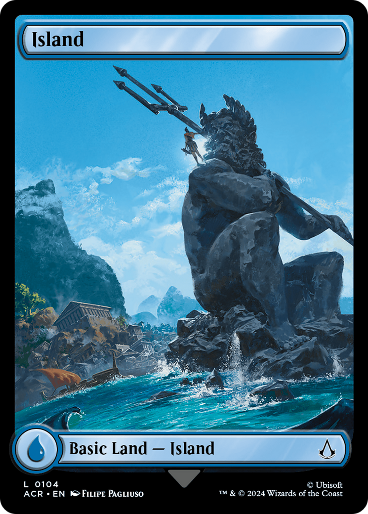 Island (0104) (ACR-104) [Assassin's Creed] MTG Single Wizards of the Coast