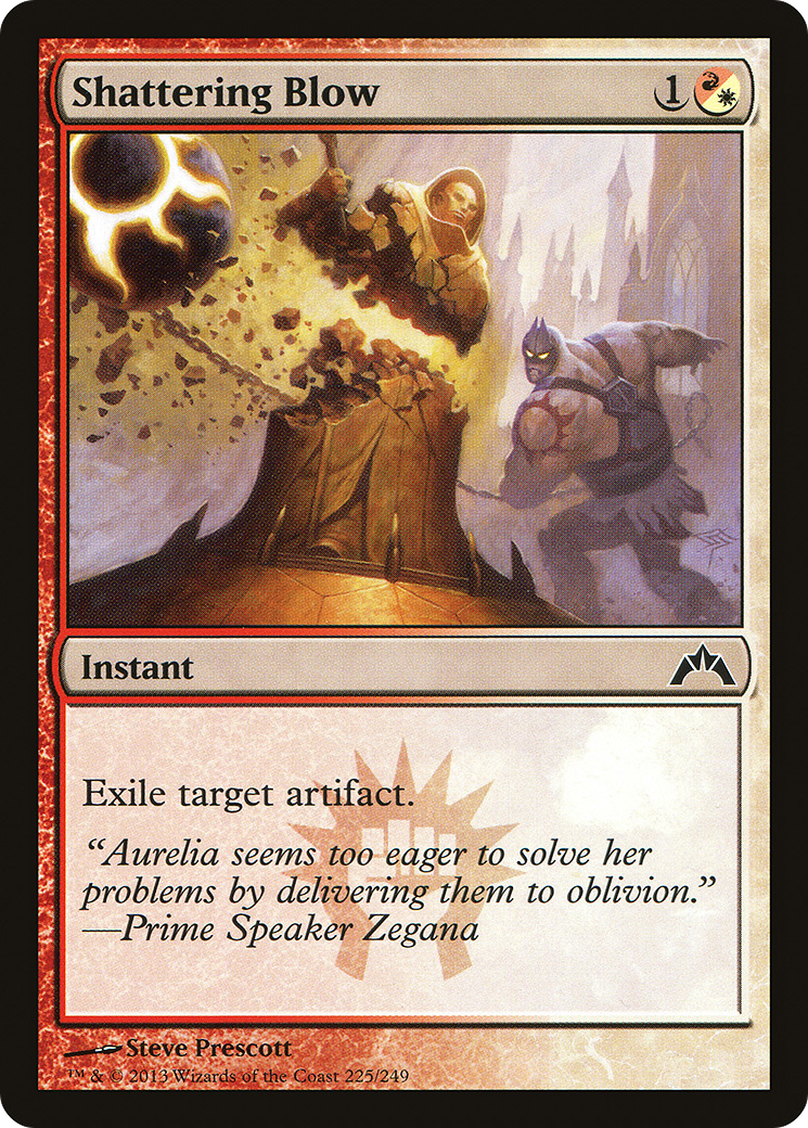 Shattering Blow (GTC-225) [Gatecrash] Foil MTG Single Wizards of the Coast