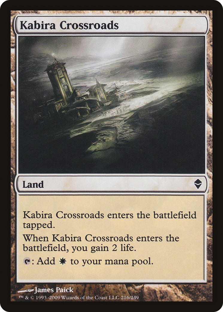 Kabira Crossroads (ZEN-216) [Zendikar] Foil MTG Single Wizards of the Coast