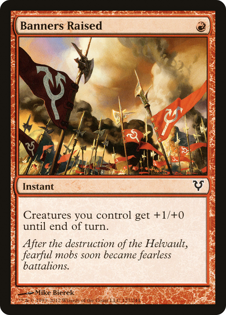 Banners Raised (AVR-127) [Avacyn Restored] Foil MTG Single Wizards of the Coast