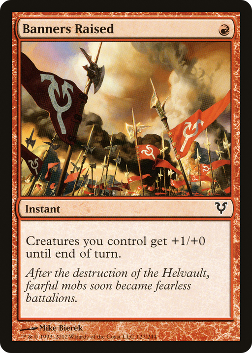 Banners Raised (AVR-127) [Avacyn Restored] Foil MTG Single Wizards of the Coast