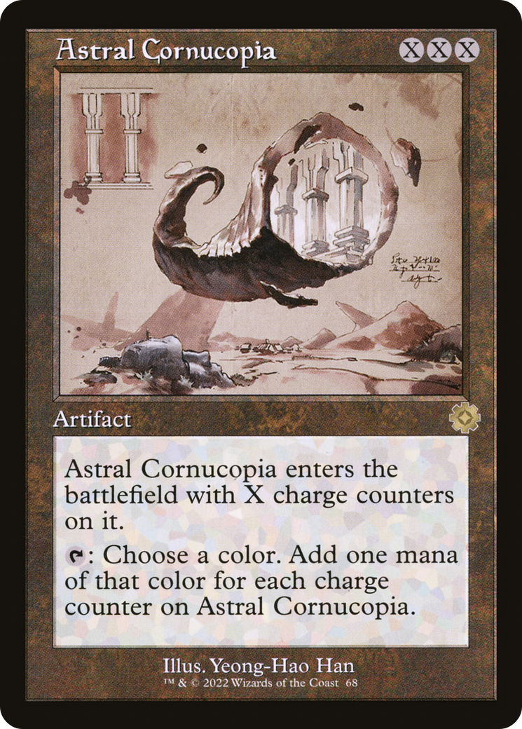 Astral Cornucopia (Schematic) (BRR-068) [The Brothers' War Retro Artifacts] MTG Single Wizards of the Coast