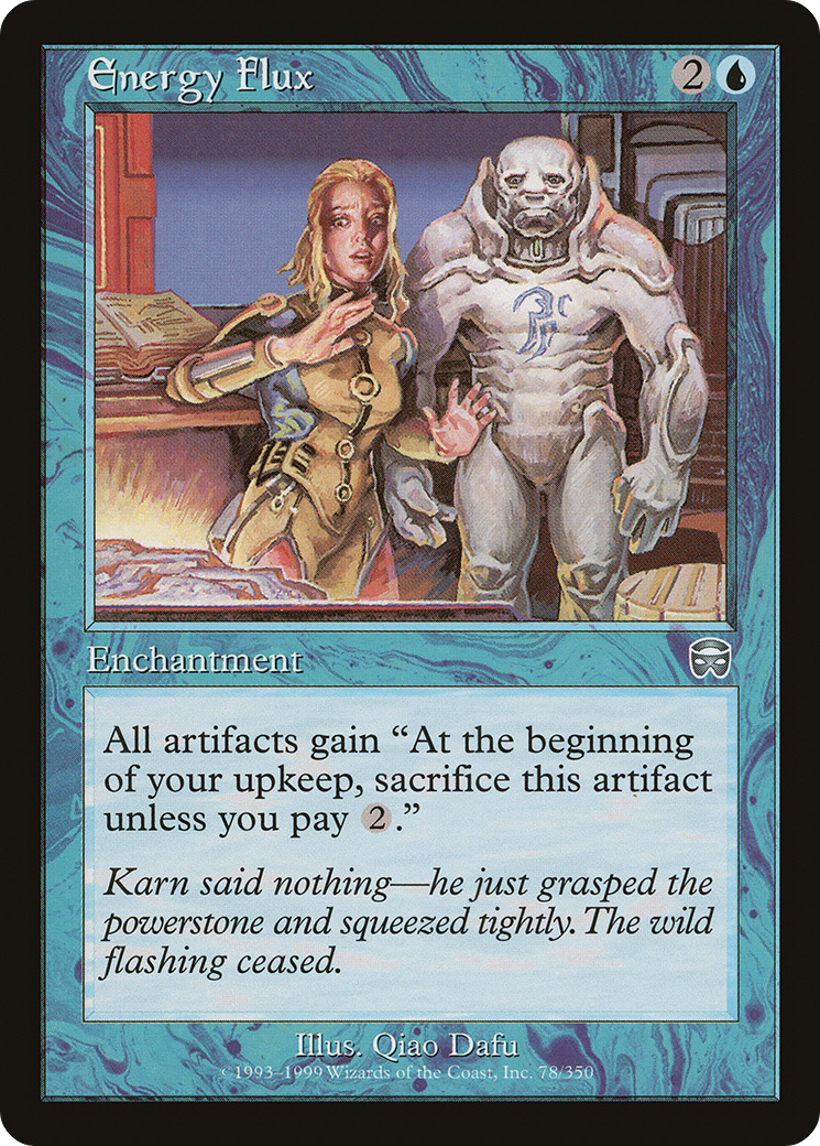 Energy Flux (MMQ-078) [Mercadian Masques] Foil MTG Single Wizards of the Coast