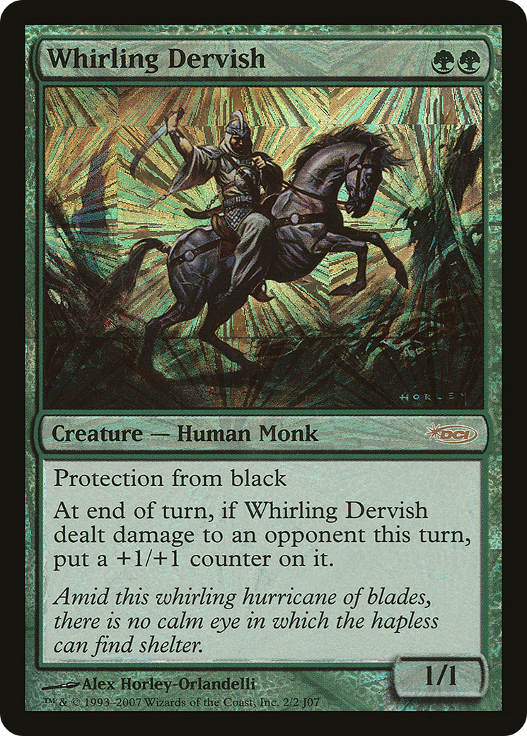 Whirling Dervish (Junior Super Series) (JSS-002) [Misc] Junior Super Series Foil MTG Single Wizards of the Coast